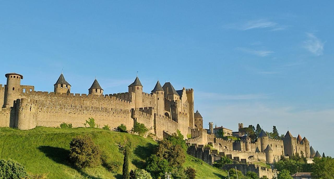 La Maison Des Templiers ~ Ostal Medieval ~ Logis Enchantes Carcassonne Dış mekan fotoğraf