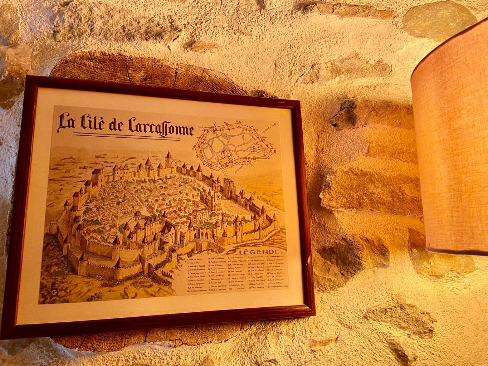 La Maison Des Templiers ~ Ostal Medieval ~ Logis Enchantes Carcassonne Dış mekan fotoğraf